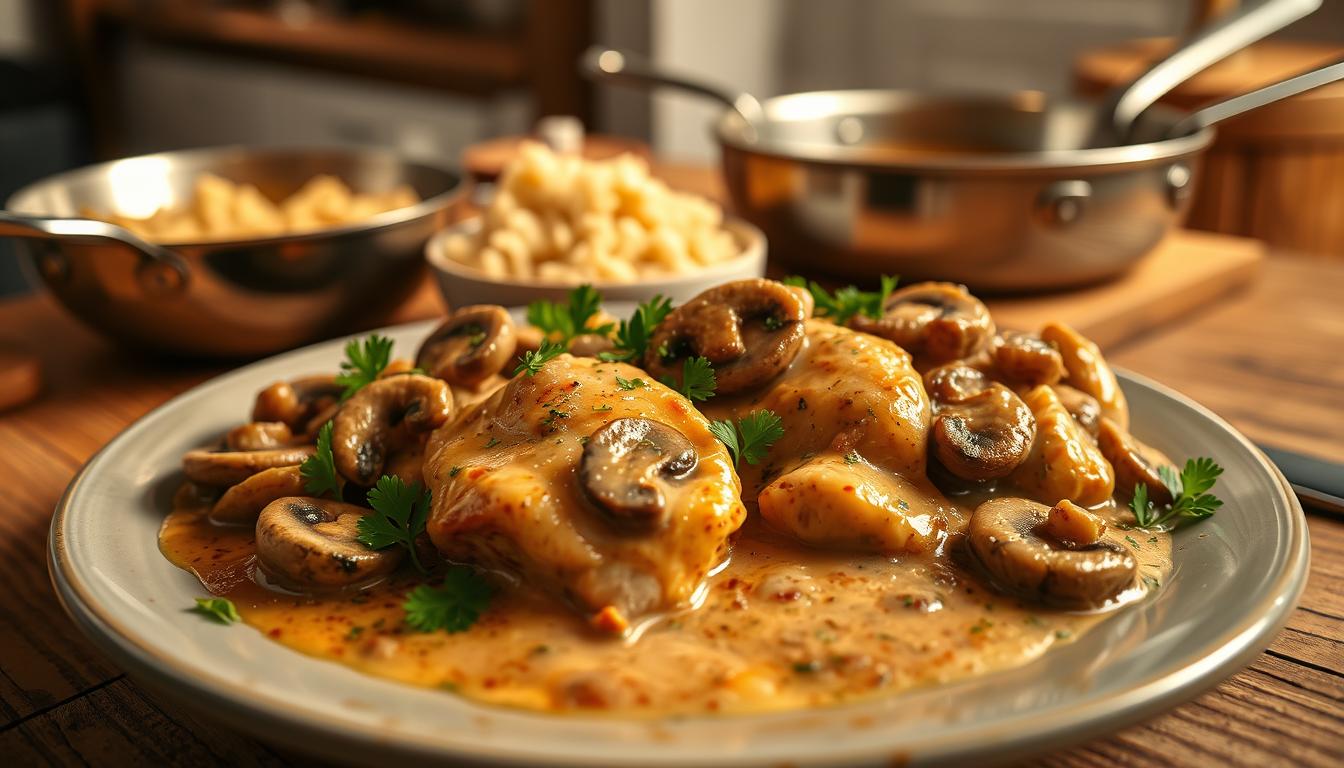 piletina sa pecurkama